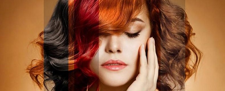 Why hair color minimize the redness in face